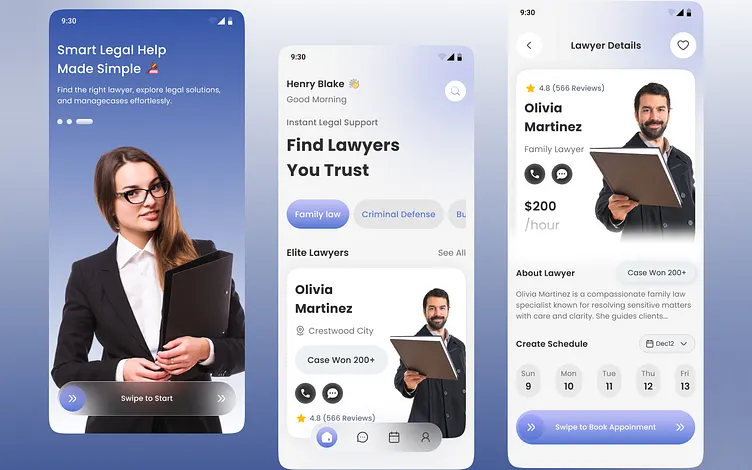 Lawyer consultation online app