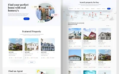 Real Estate Listing Website