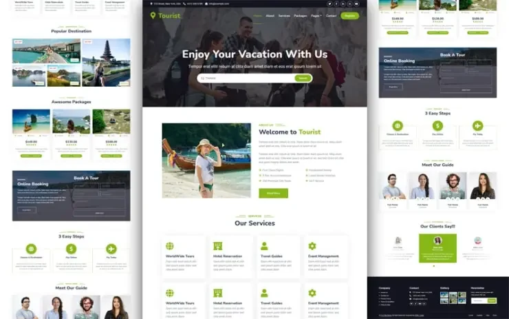 Travel & Booking Website